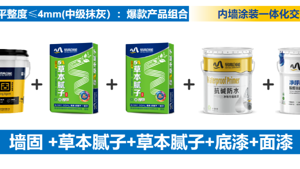 易高“草本涂装一体化”组合方案：爆款产品组合