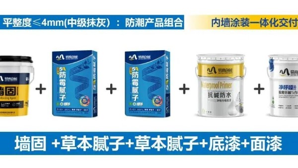 易高“草本涂装一体化”组合方案：防潮产品组合
